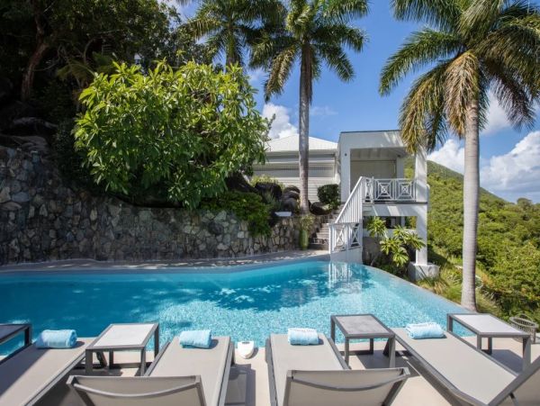 Elegant Three Bedroom Villa with Breathtaking Sea View in Saint Martin