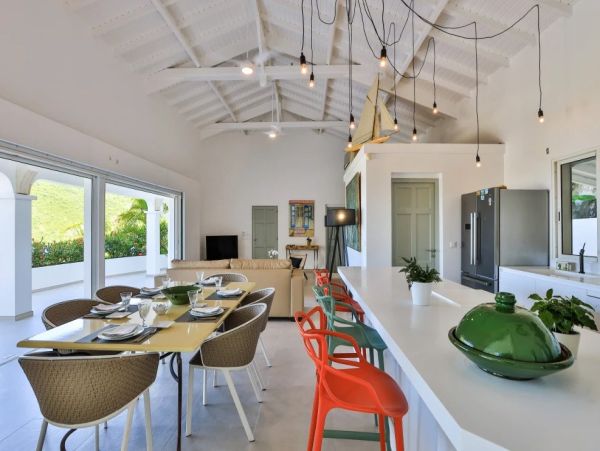 Elegant Three Bedroom Villa with Breathtaking Sea View in Saint Martin