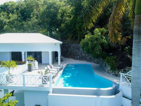 Elegant Three Bedroom Villa with Breathtaking Sea View in Saint Martin