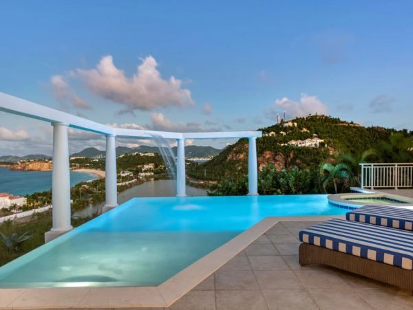 Saint Martin Sea View Two Bedroom Vacation Villa