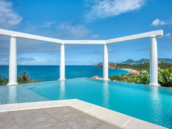 Saint Martin Sea View Two Bedroom Vacation Villa