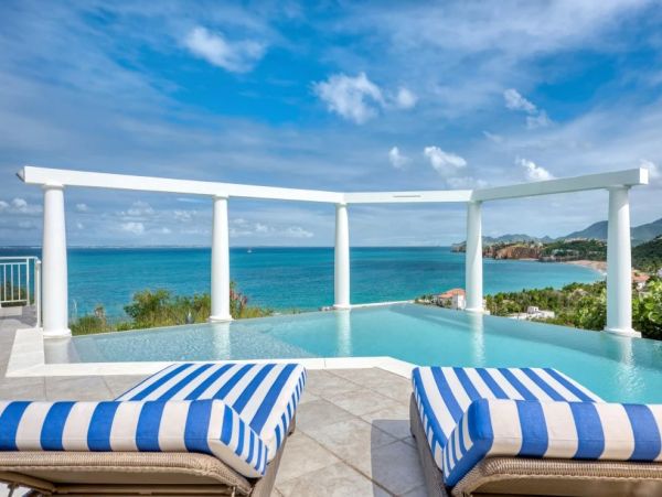 Saint Martin Sea View Two Bedroom Vacation Villa