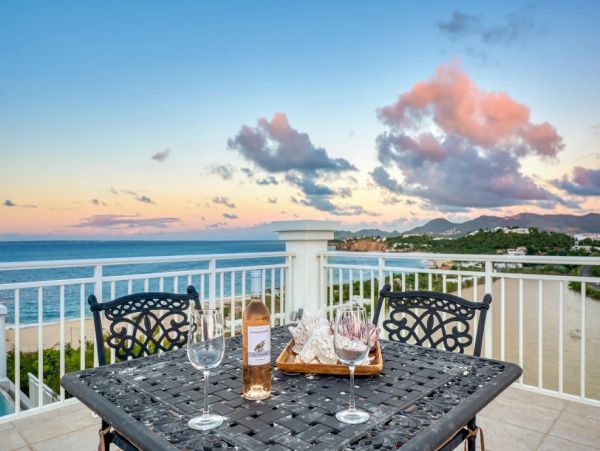 Saint Martin Sea View Two Bedroom Vacation Villa