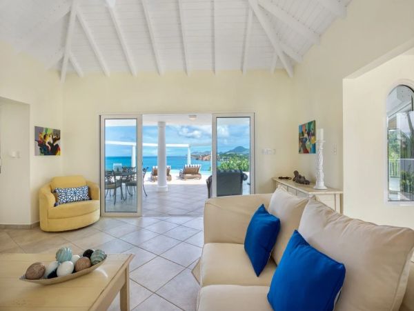 Saint Martin Sea View Two Bedroom Vacation Villa