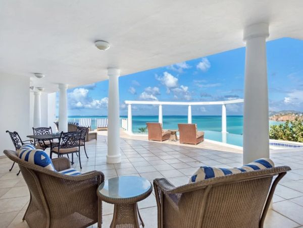 Saint Martin Sea View Two Bedroom Vacation Villa