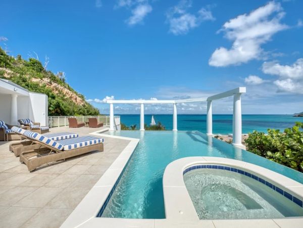 Saint Martin Sea View Two Bedroom Vacation Villa