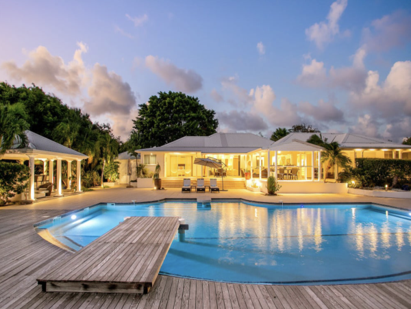 Stunning Luxury Pool Villa Saint Martin 3 Bedrooms Sleeps 6