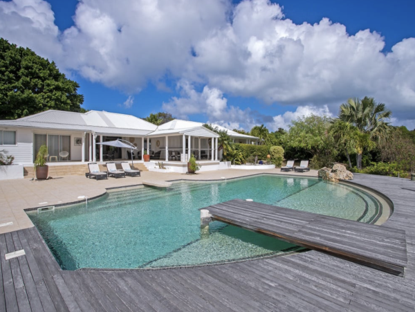 Stunning Luxury Pool Villa Saint Martin 3 Bedrooms Sleeps 6