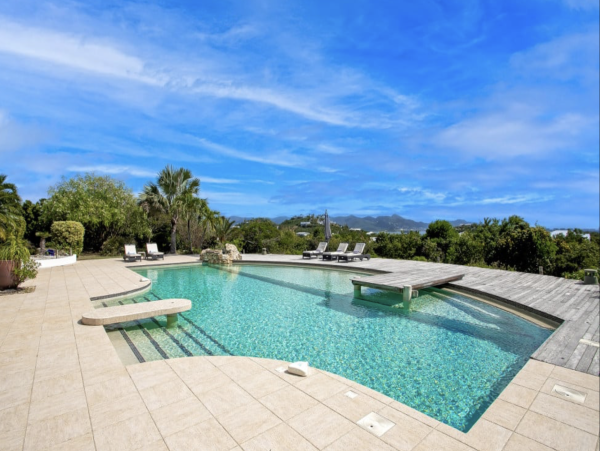 Stunning Luxury Pool Villa Saint Martin 3 Bedrooms Sleeps 6
