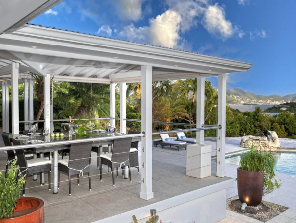 Stunning Luxury Pool Villa Saint Martin 3 Bedrooms Sleeps 6