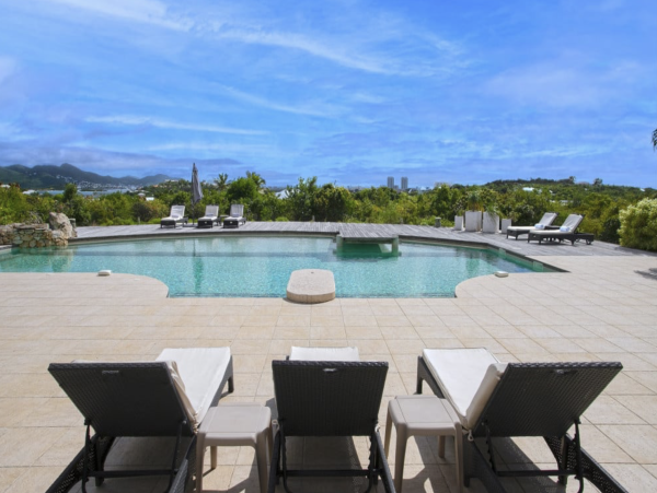 Stunning Luxury Pool Villa Saint Martin 3 Bedrooms Sleeps 6