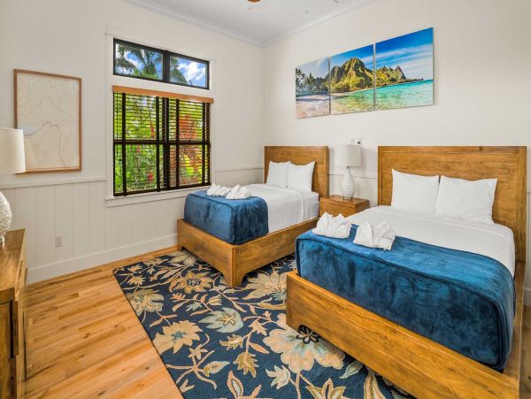 Koloa Vacation Home Four Bedroom Walk to Beach