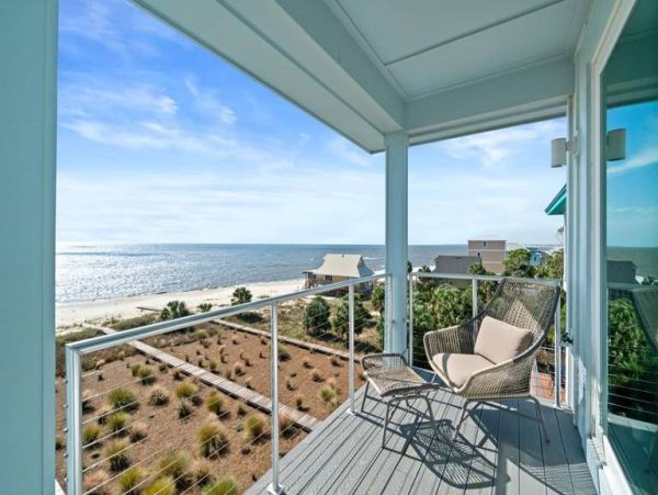 Cape San Blas Beachfront Luxury Vacation Rental 6 Bedroom & Pool