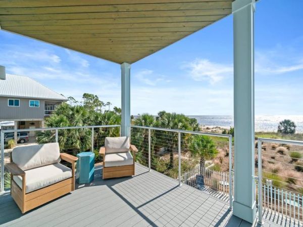 Cape San Blas Beachfront Luxury Vacation Rental 6 Bedroom & Pool