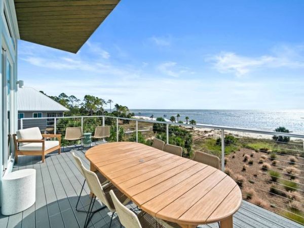 Cape San Blas Beachfront Luxury Vacation Rental 6 Bedroom & Pool