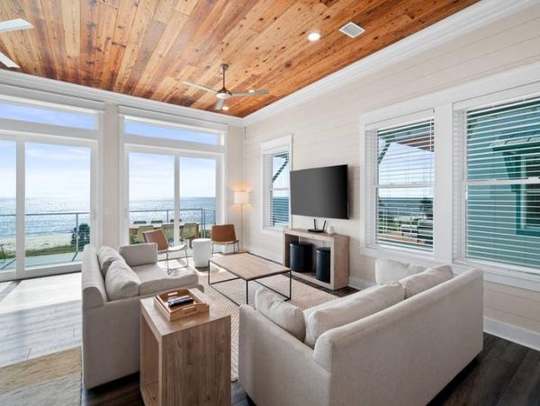 Cape San Blas Beachfront Luxury Vacation Rental 6 Bedroom & Pool
