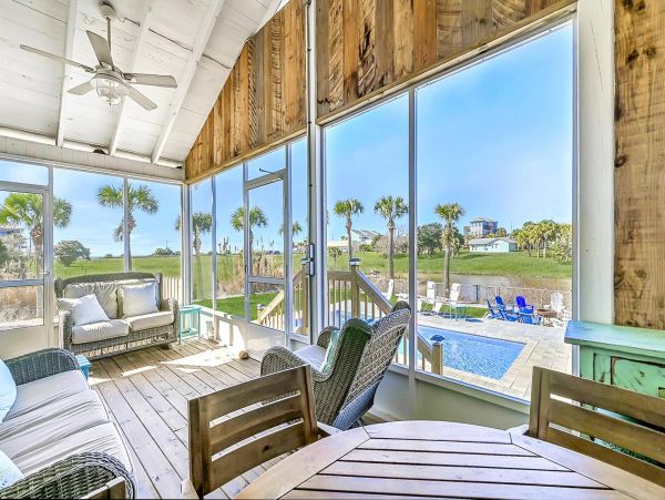 Panama City Beach 4 Bedroom Family Beach Home with Pool Steps to Beach