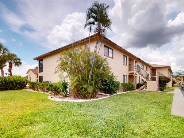 Canal Front Two Bedroom Vacation Rental Condo in Cape Coral