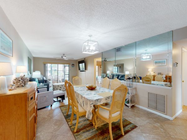 Canal Front Two Bedroom Vacation Rental Condo in Cape Coral