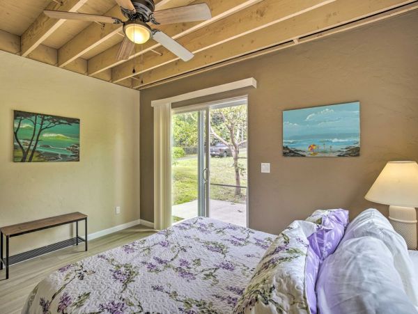 Cozy Kailua-Kona Vacation Retreat with Ocean Views Near Pristine Beaches