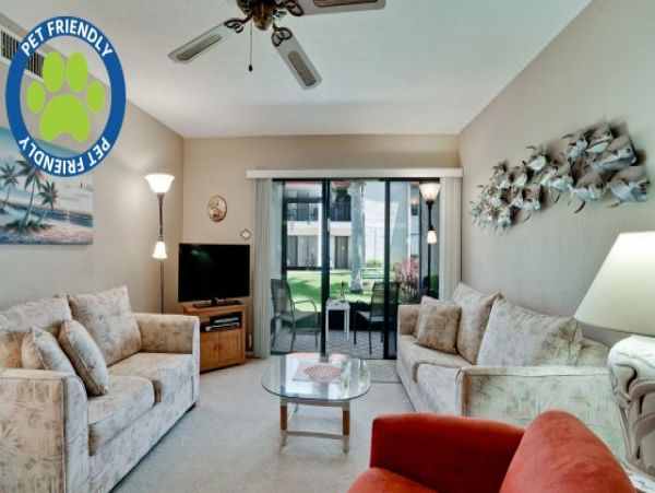 Two Bedrooms Beach Condo across the street from the Beach