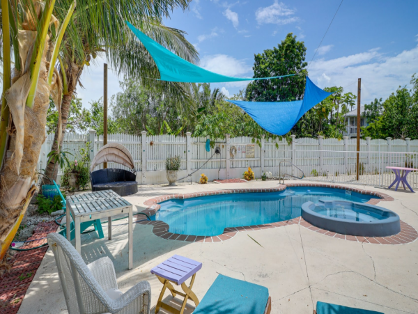 Cudjoe Key Vacation Villa with Pool