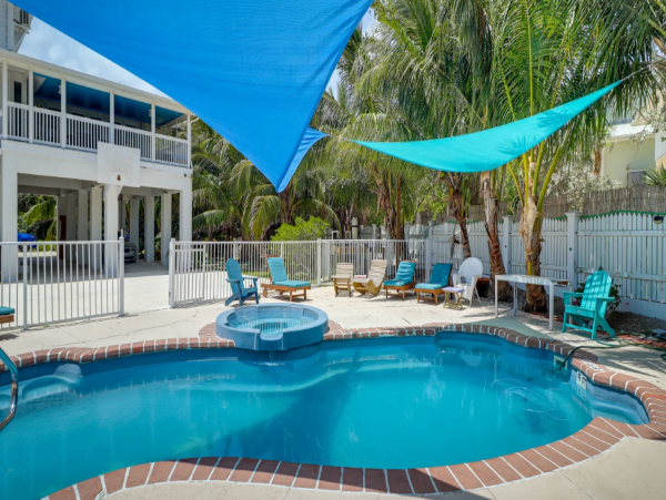 Cudjoe Key Vacation Villa with Pool