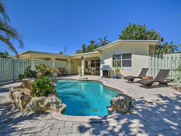 Fort Lauderdale Vacation Rental with Private Pool - Luxury Florida Beach House