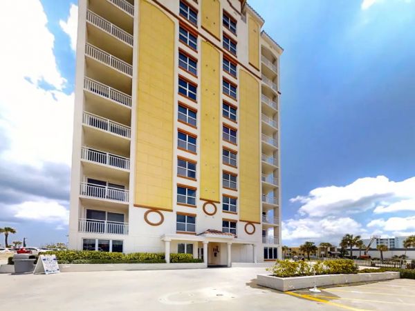 Gulf Front Three Bedroom Daytona Beach Vacation Rental Condo