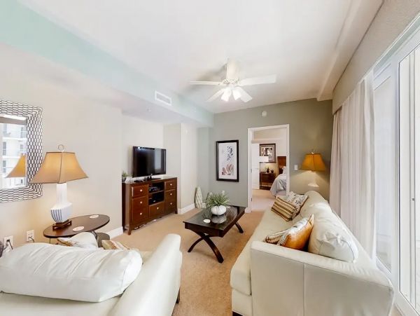 Gulf Front Three Bedroom Daytona Beach Vacation Rental Condo