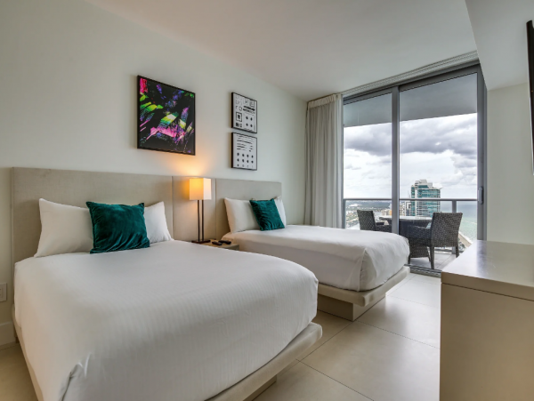 Hollywood Oceanfront Two Bedroom Vacation Rental