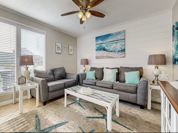 Inviting Destin Condo with Dock Pool Hot Tub & Private Beach