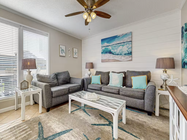 Inviting Destin Condo with Dock Pool Hot Tub & Private Beach
