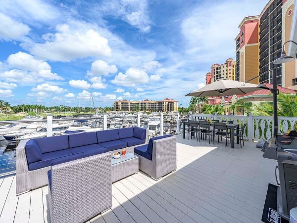 Unique Vacation Rental with Harbor Views in Cape Coral