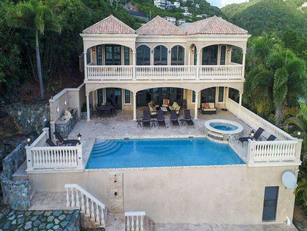 Luxury Five Bedroom Oceanfront Vacation Rental in St. John
