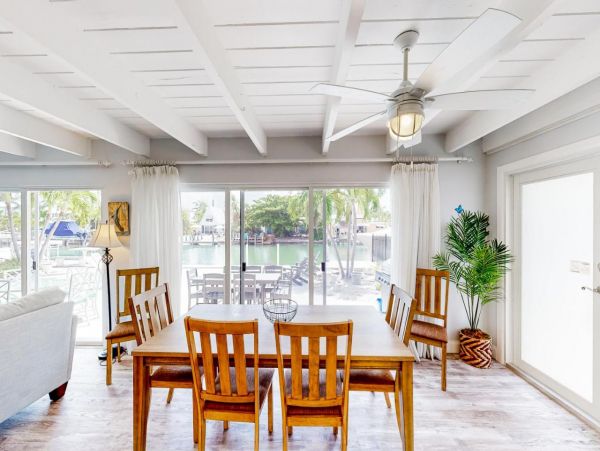 Waterfront Four Bedroom Vacation Home with 60-foot Dock