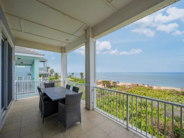 Oceanfront Eight Bedroom Rental Home in Palm Coast