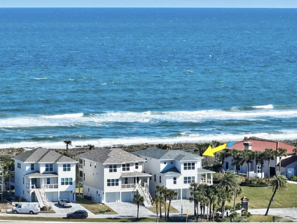 Massive Beachfront Palm Coast Vacation Home