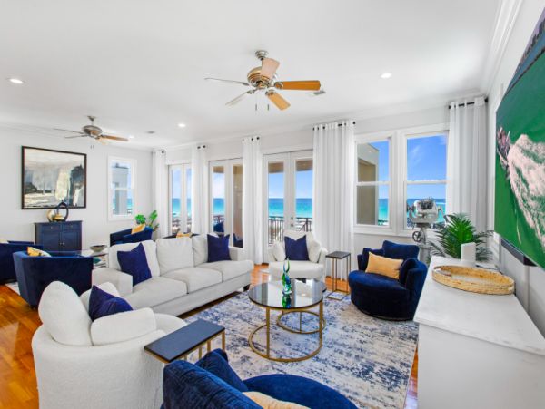 Gulf Front 7 Bedroom Vacation Rental