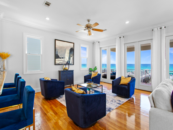 Gulf Front 7 Bedroom Vacation Rental