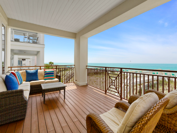 Gulf Front 7 Bedroom Vacation Rental