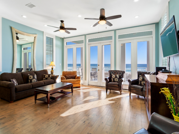 Gulf-front Four Bedroom Vacation Home in Destin