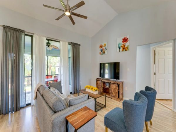 Porta Charlotte Three Bedroom Canal Front Vacation Rental Home