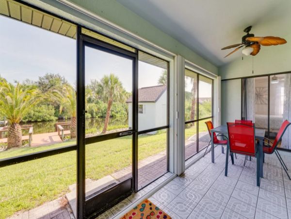 Porta Charlotte Three Bedroom Canal Front Vacation Rental Home