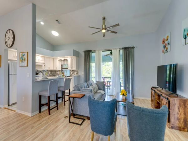 Porta Charlotte Three Bedroom Canal Front Vacation Rental Home