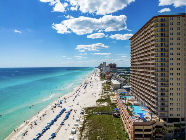 Panama City Beach Full Condo Beachfront & Pool