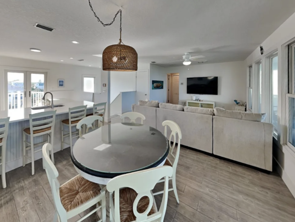 Crescent Beach Gulf Front Rental Home - Four Bedroom Near St. Augustine