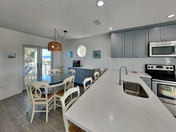 Crescent Beach Gulf Front Rental Home - Four Bedroom Near St. Augustine