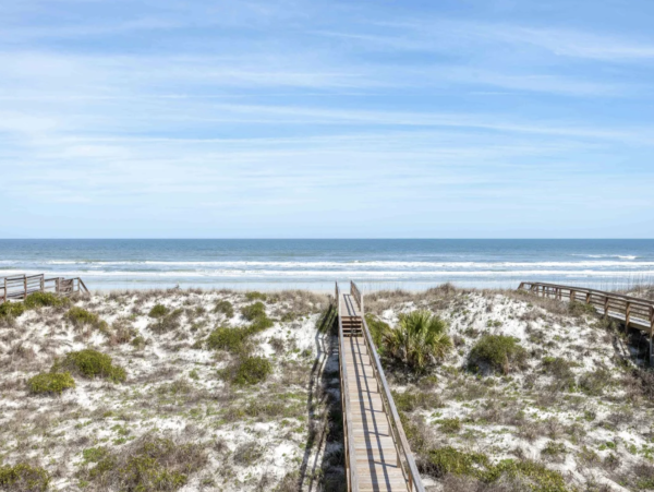 Crescent Beach Gulf Front Rental Home - Four Bedroom Near St. Augustine