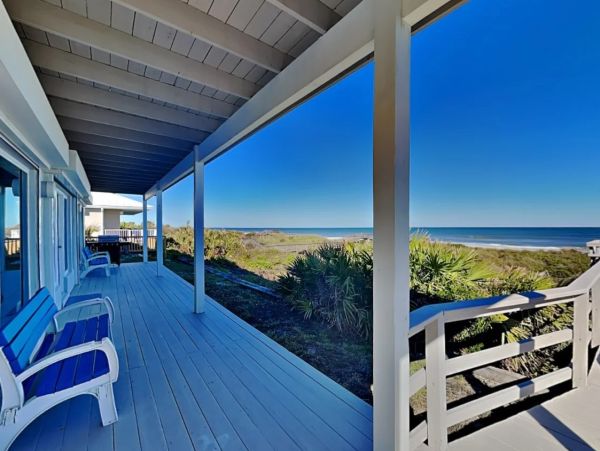 St. Augustine Beachfront Vacation Rental  Luxury Home on Crescent Beach with Pool